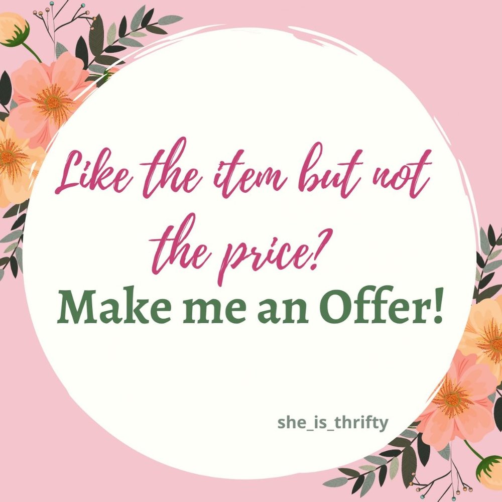 LIKE THE ITEM BUT NOT THE PRICE?MAKE ME AN OFFER.
